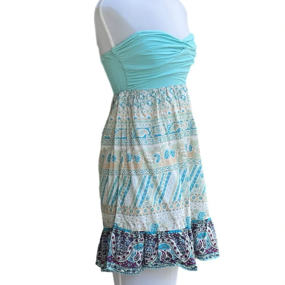 Free People Size 2 Strapless Mini Dress Excellent Condition - Picture 2 of 11